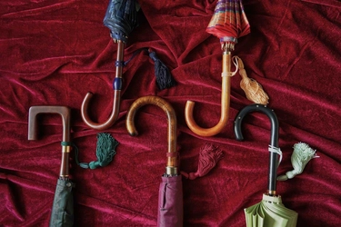 今年で創業78年を迎える老舗洋傘メーカー・前原光榮商店の直営店「浅草三筋町店」にて、10月11日（土）より、稀少な楓製の一点物ハンドルを集めた『プレミアム楓ハンドルフェア』を開催。