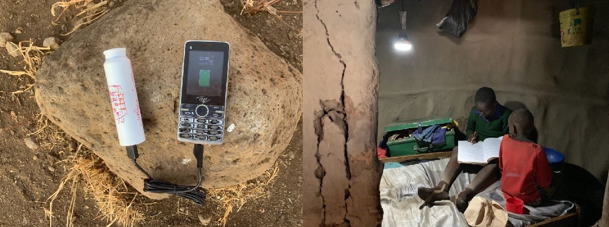 ソーラーミルク(モバイルバッテリー、照明として)