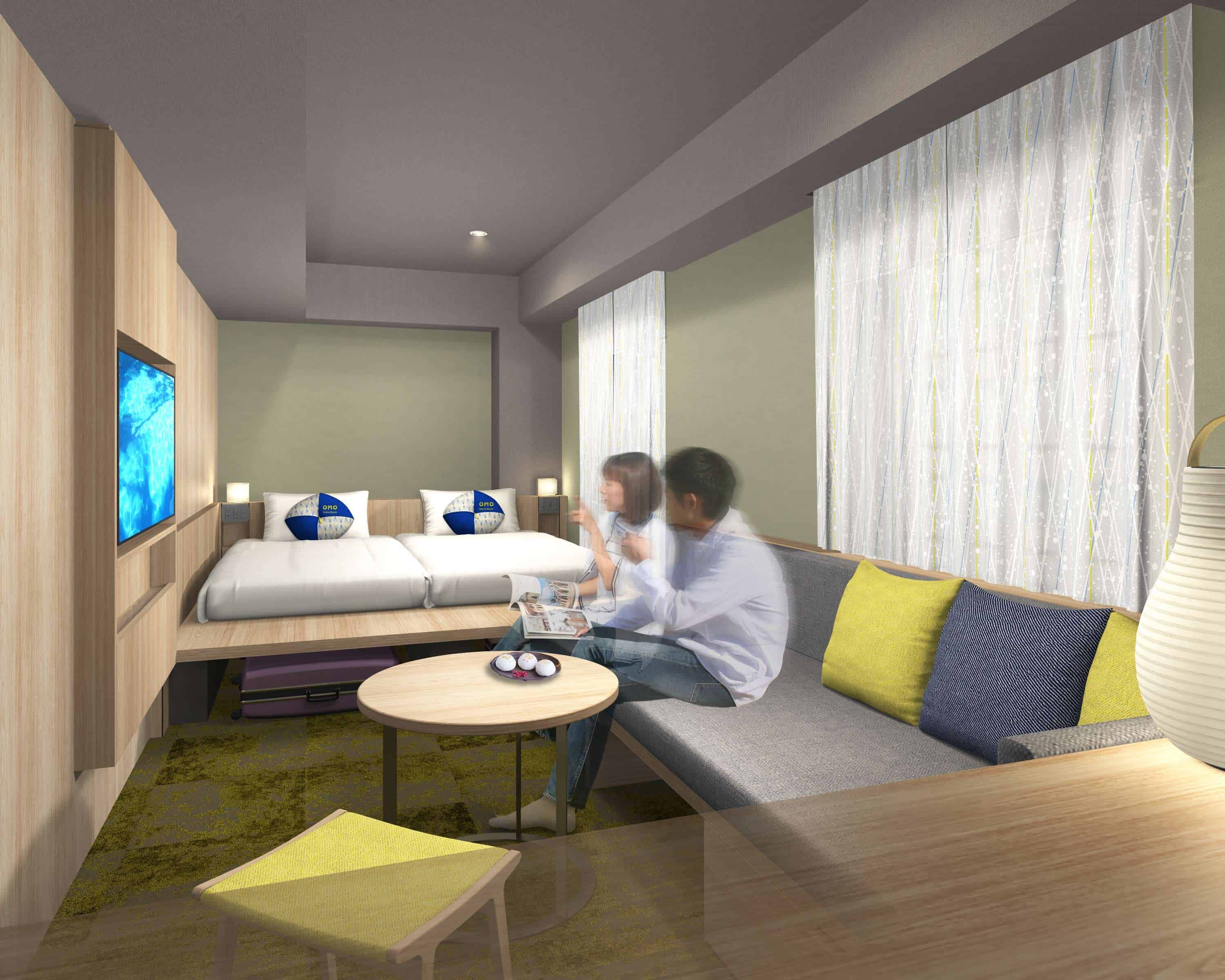 スーペリアルーム(3名定員/32平米)