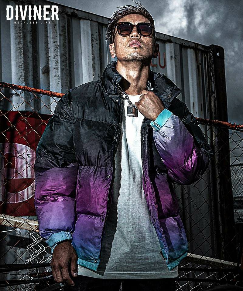 Gradation Padded Jacket / グラデーションパデッドジャケット