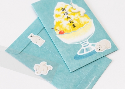 封緘に使ったり、あえて表面に貼ってオリジナルのストーリーをつくったり！