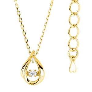 mer-ネックレスをお守りに-イエローゴールド