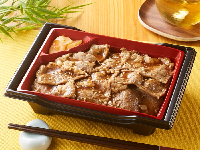 牛カルビ焼肉重 単品画像