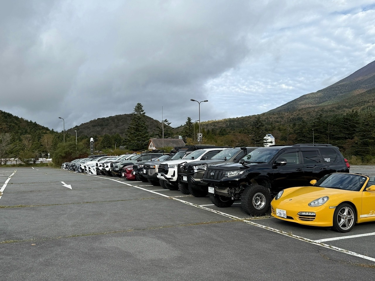 愛車撮影の様子