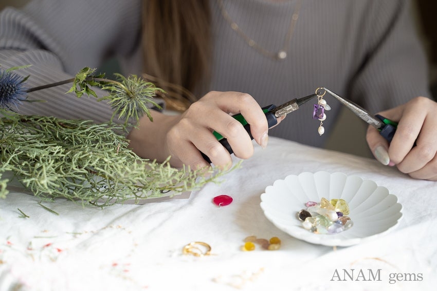 〇店頭によるハンドメイド作家による制作デモンストレーション