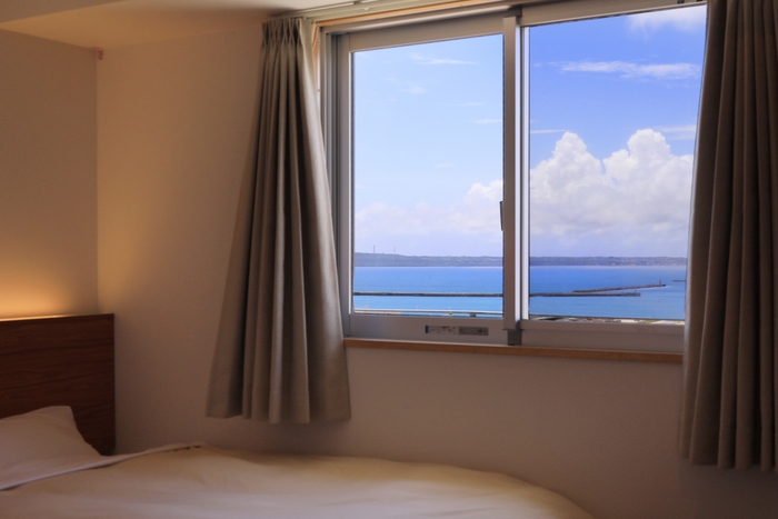 海が見えるお部屋も
