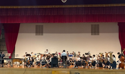 吹奏楽部の練習の様子