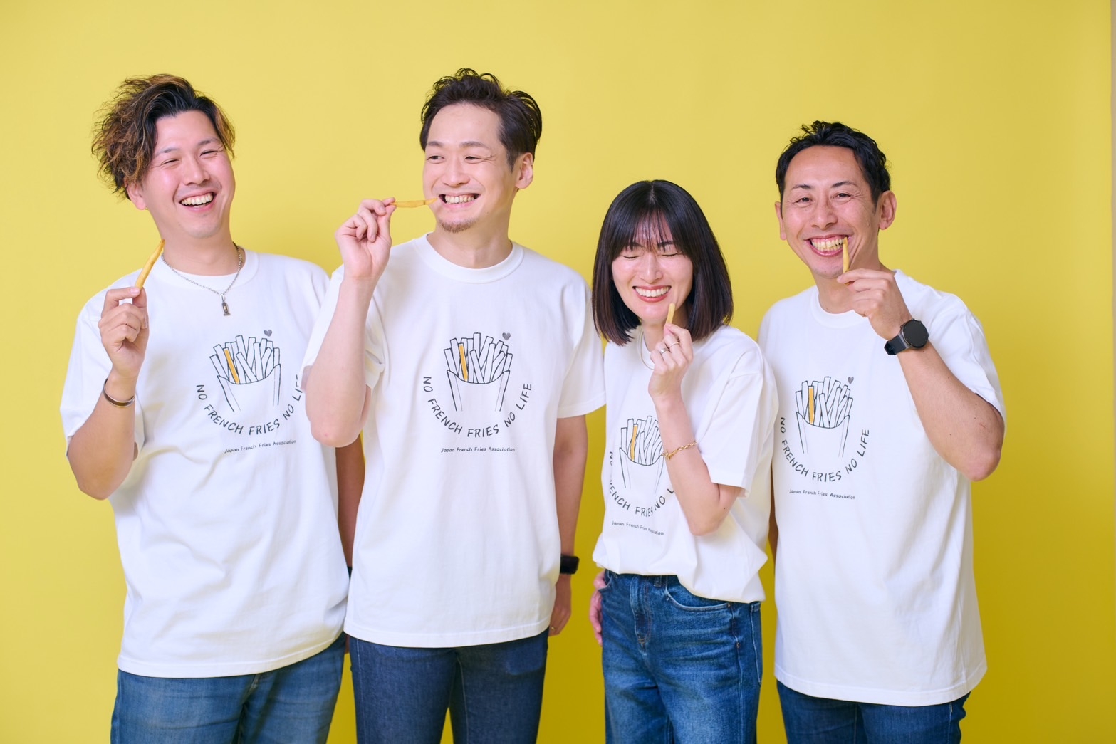 ※写真左から、中島、佐藤(雄)、北條、佐藤(伸)