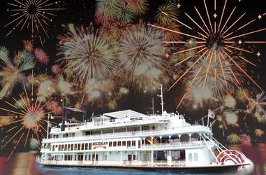 8月8日（金）湖面を染める約10,000発のびわ湖大花火を船上の特等席で鑑賞！ 『ミシガン花火鑑賞船』の抽選受付を開始します