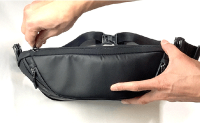 底部のファスナーを開けてマチを拡げればipad 11インチも入ります！