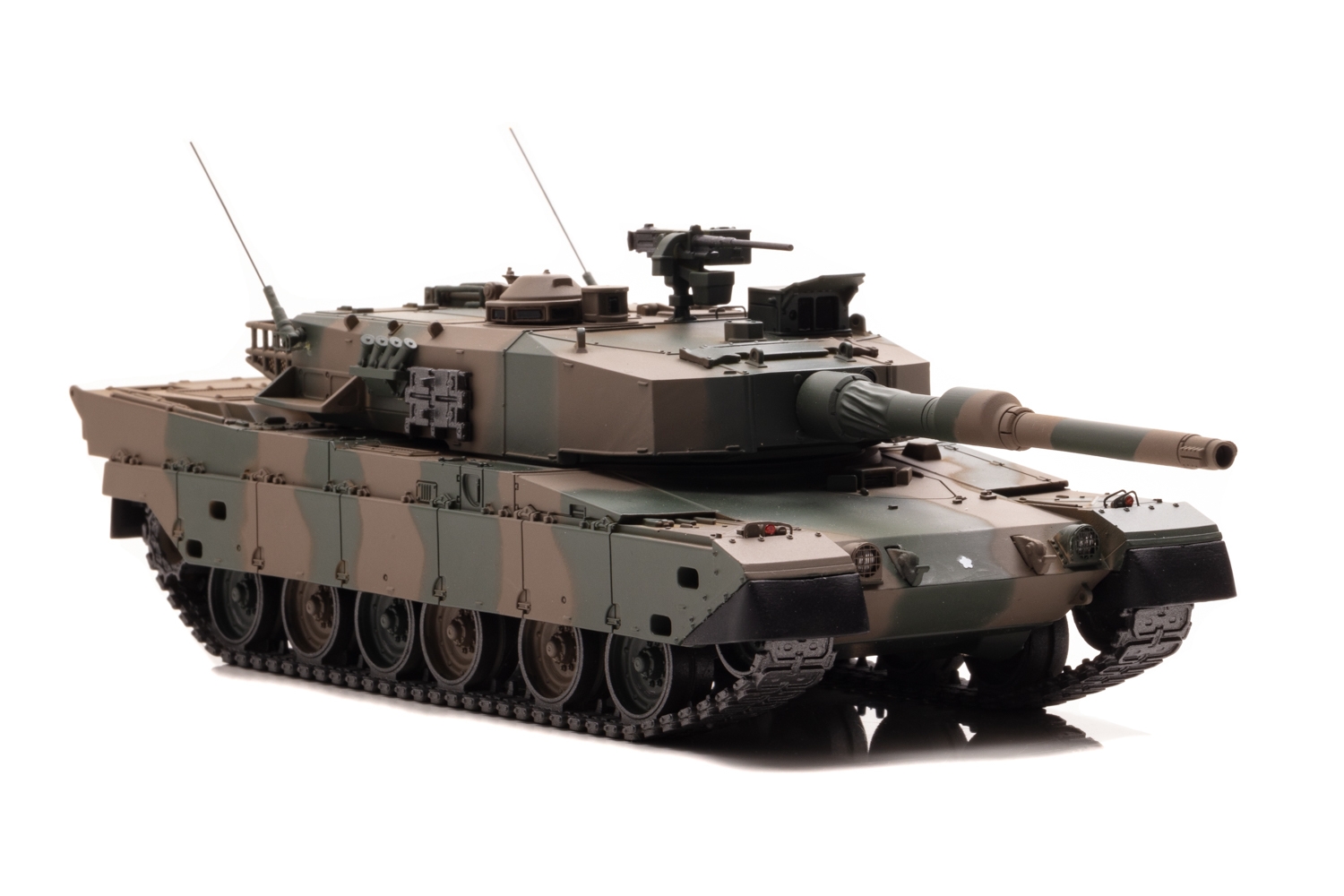 右前:1/43 陸上自衛隊 90式戦車