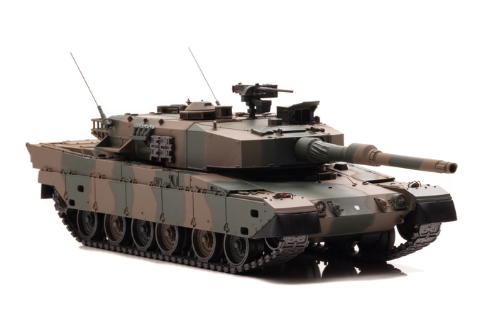 右前:1/43 陸上自衛隊 90式戦車