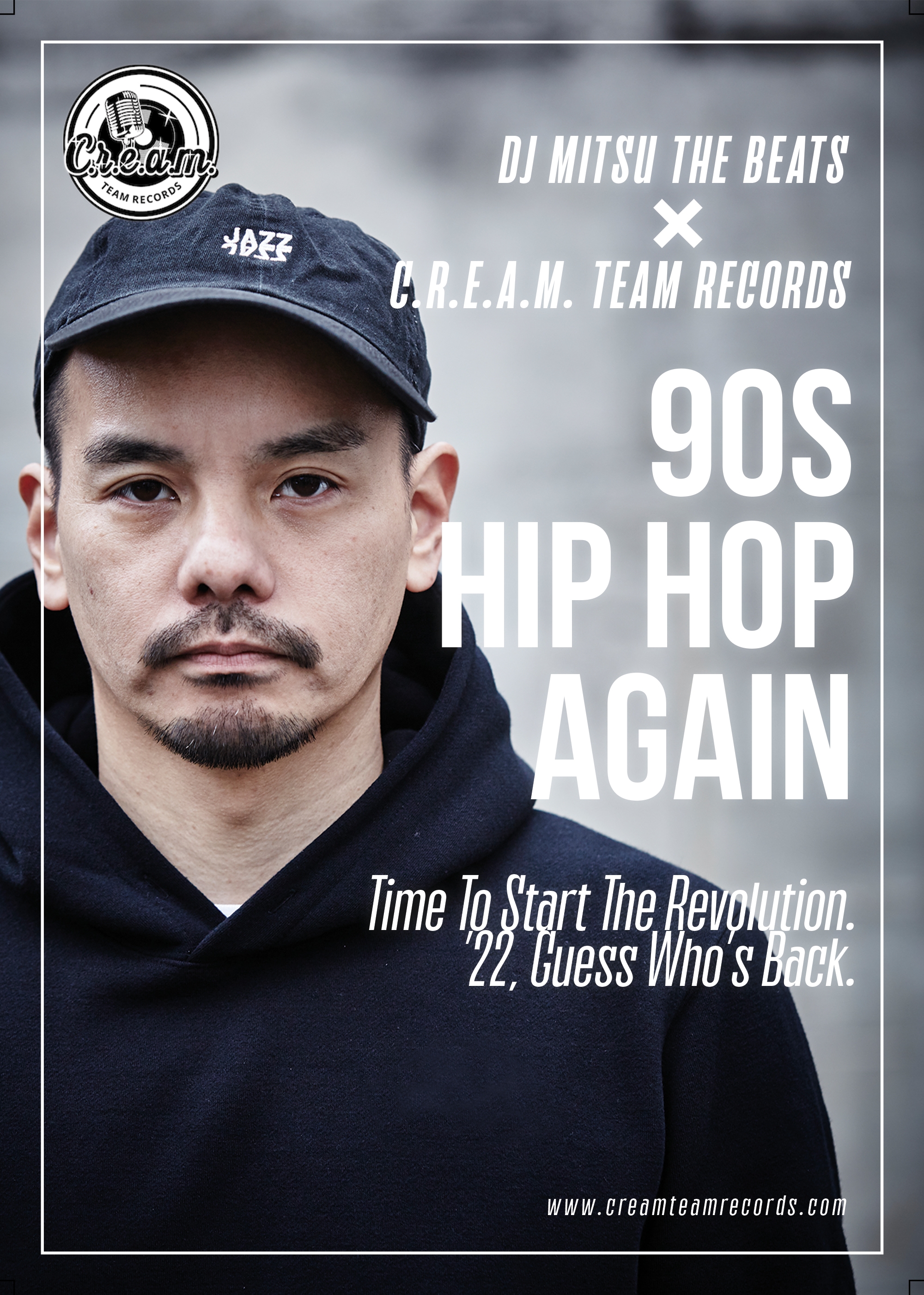みんなで創る”90年代ヒップホップ専門のレーベル 「C.r.e.a.m. Team
