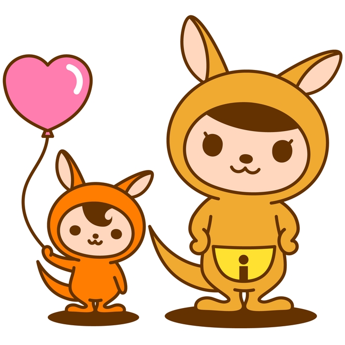 i-Bondキャラクター アイとアイモン