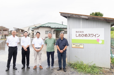 料理長と生産者の石川さん