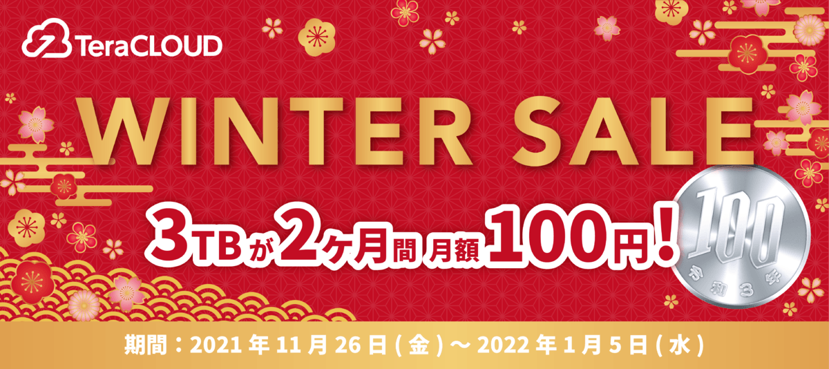 【3TBのクラウドストレージが月額100円】写真📸や動画🎞のバックアップをするなら今がお得!
