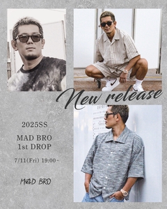格闘家 皇治選手プロデュースブランド「MADBRO」で新作アパレル発売開始