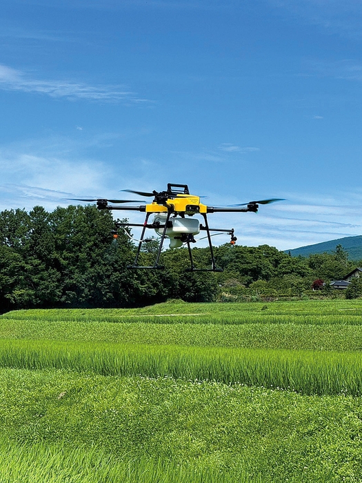 ドローンによる薬剤散布