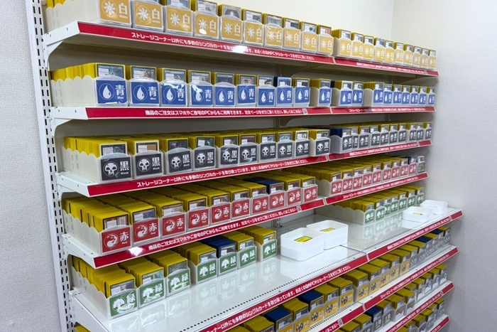 充実のストレージコーナー