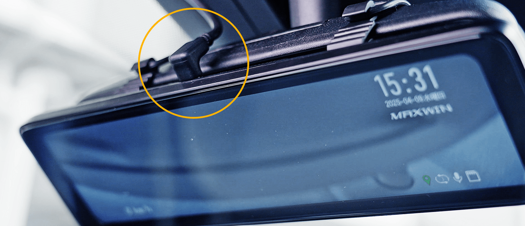 本体への接続は配線1本のみ