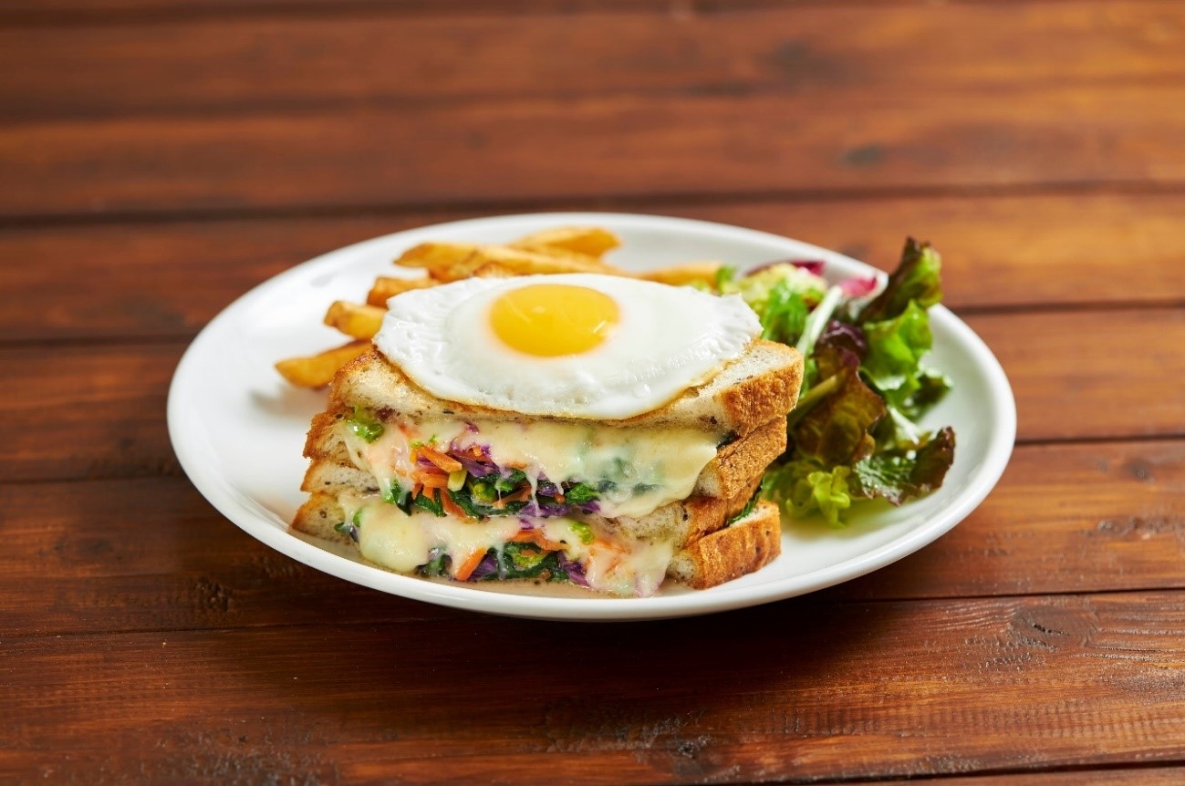 ベジエッグメルトサンド 1,430 円