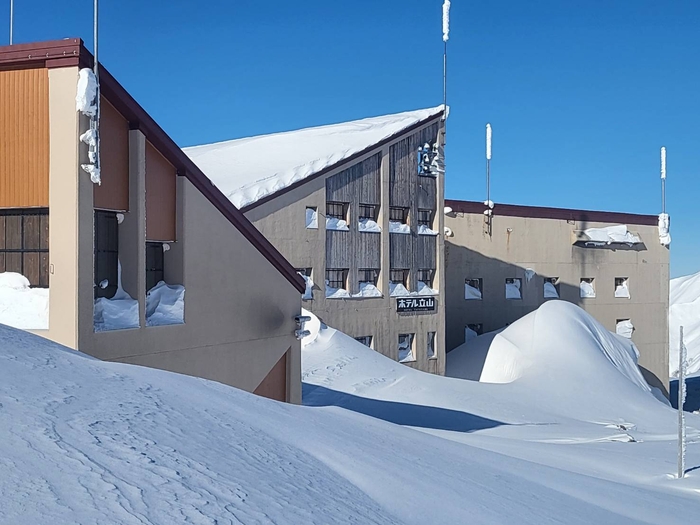 標高2,450mの室堂02(1月11日撮影)