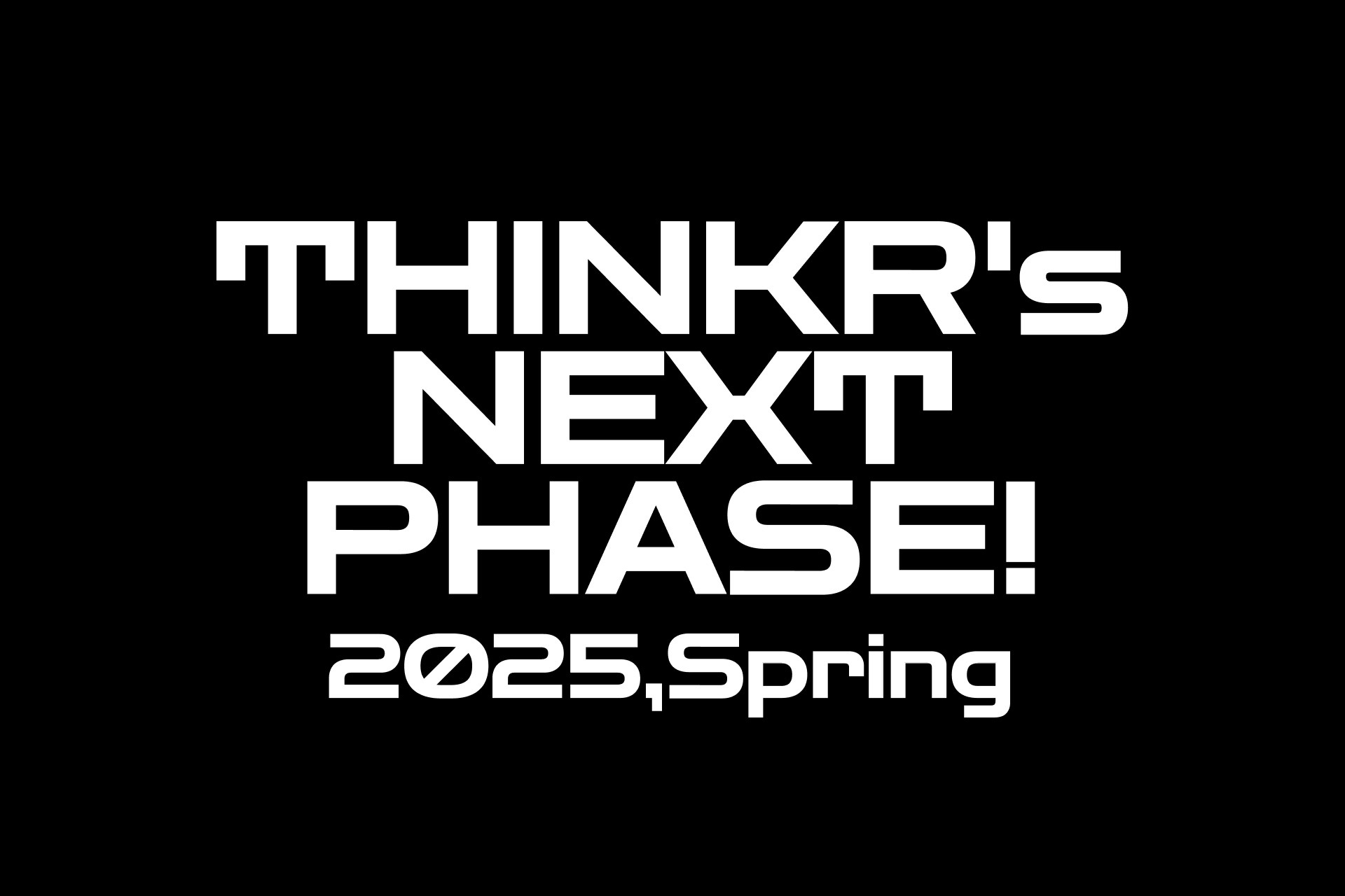 THINKR、新体制で初の戦略発表 7つの新規プロジェクトを一斉発表