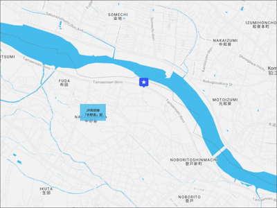 最寄り駅は「中野島」駅徒歩13分