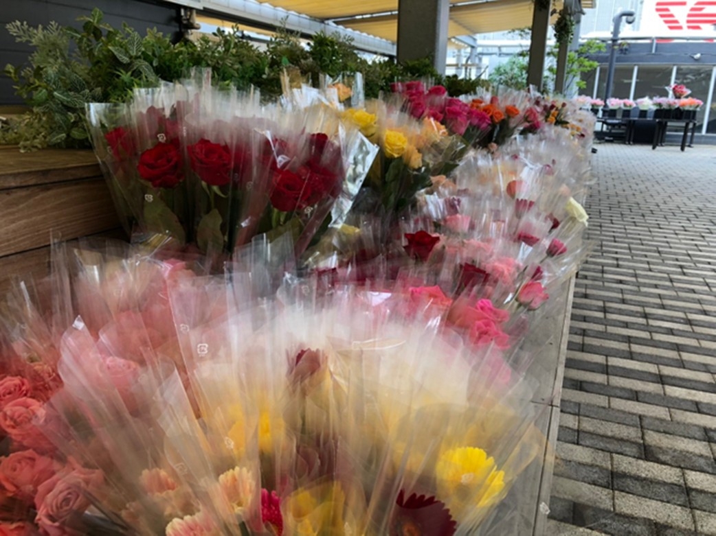 松屋銀座 GINZAフラワーパーク屋上特設スペース(2021年)