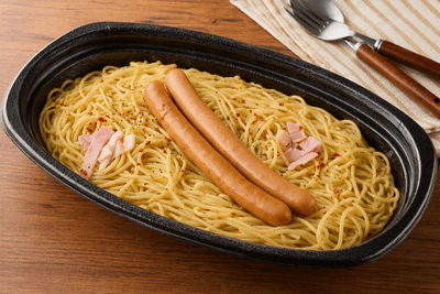 大盛　ソーセージのペペロンチーノ　増量　イメージ