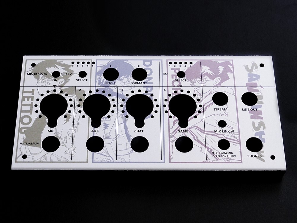 三人称オリジナル・デザインの「BRIDGE CAST」用フェイスプレート(2)