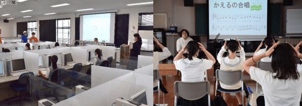 昨年度のオープンキャンパスの様子