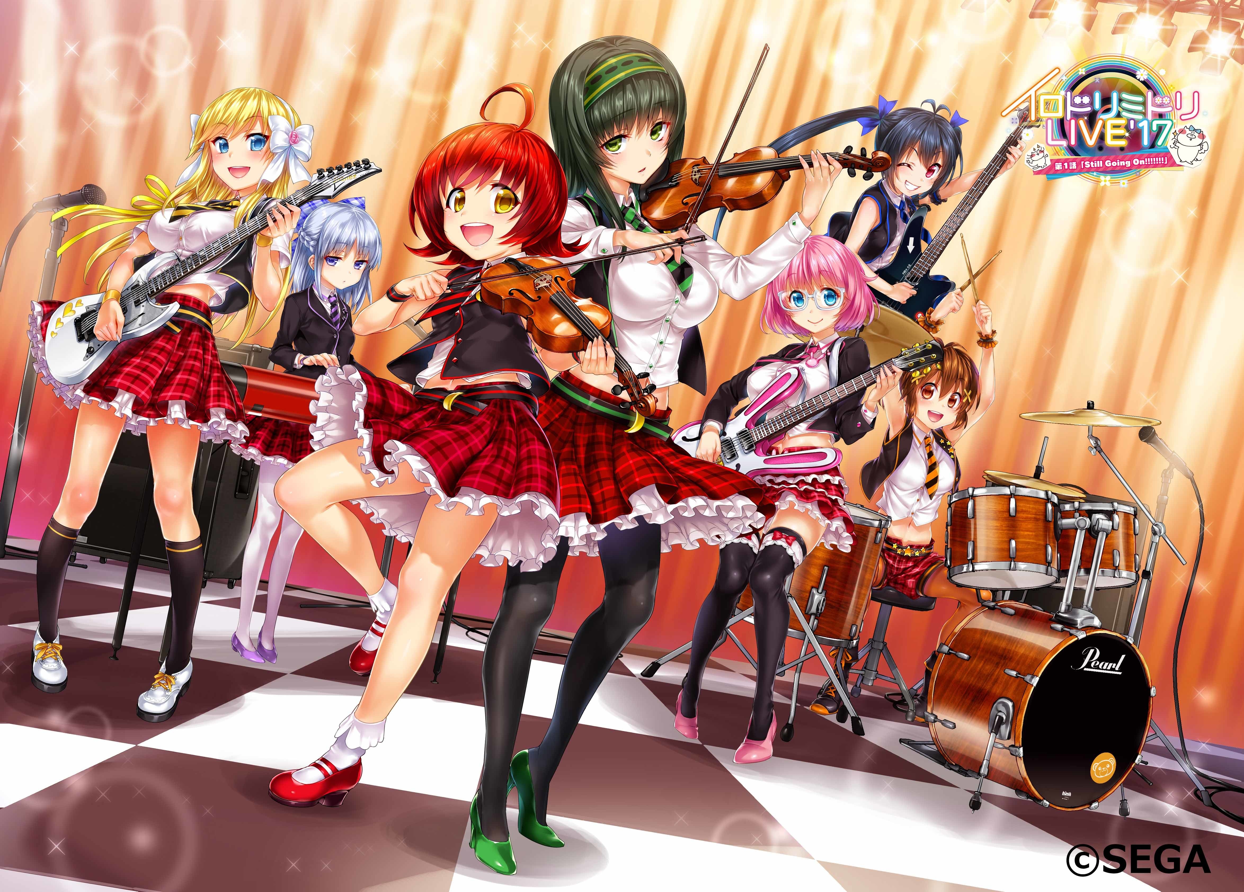 【MUSIC ON! TV（エムオン!）】 アーケード音楽ゲーム『CHUNITHM』から誕生した オリジナルガールズバンド「イロドリミドリ」 初ワンマンライブを独占・初放送決定！