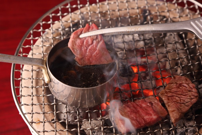 にくがとう 六本木ヒルズ店:贅沢おひとりさま限定コース ビールセット 8000円