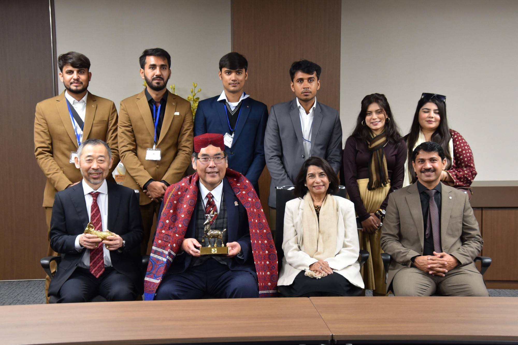 名城大学】「さくらサイエンスプログラム」でパキスタンの学生6人が来
