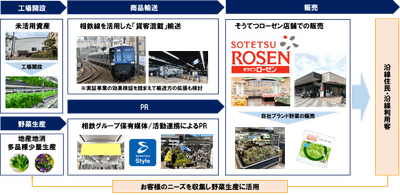 本実証事業の流れ（イメージ）