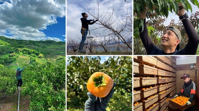 農筋メンバーの作業風景