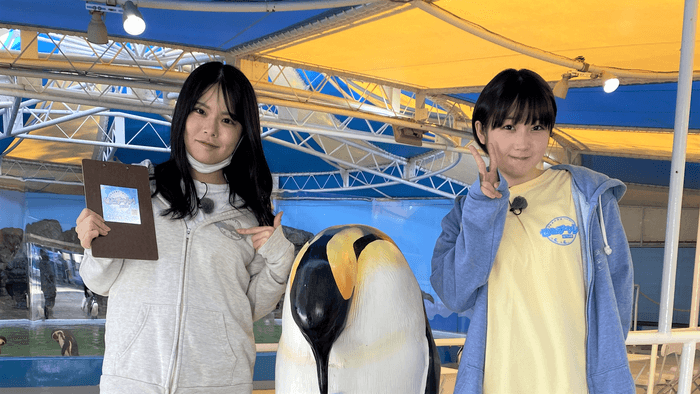 STU48矢野帆夏・甲斐心愛が珍水族館でお仕事体験!