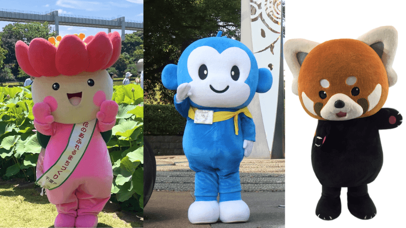 人気ご当地キャラクター登場