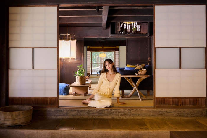 水原さんスタイリング監修のリビング