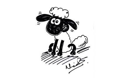 「ニック・パーク監督によるショーン」 （『ウォレスとグルミット 危機一髪！』）© Aardman / Wallace & Gromit Ltd 1995