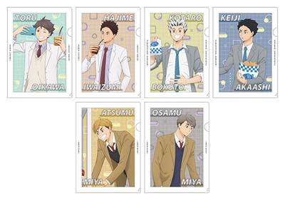 ▲ハイキュー!! クリアファイル(全6種)　 ※対象クレーンゲーム利用者限定