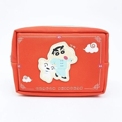 クレヨンしんちゃん×中華デザインは最高！可愛く丈夫なポーチです。