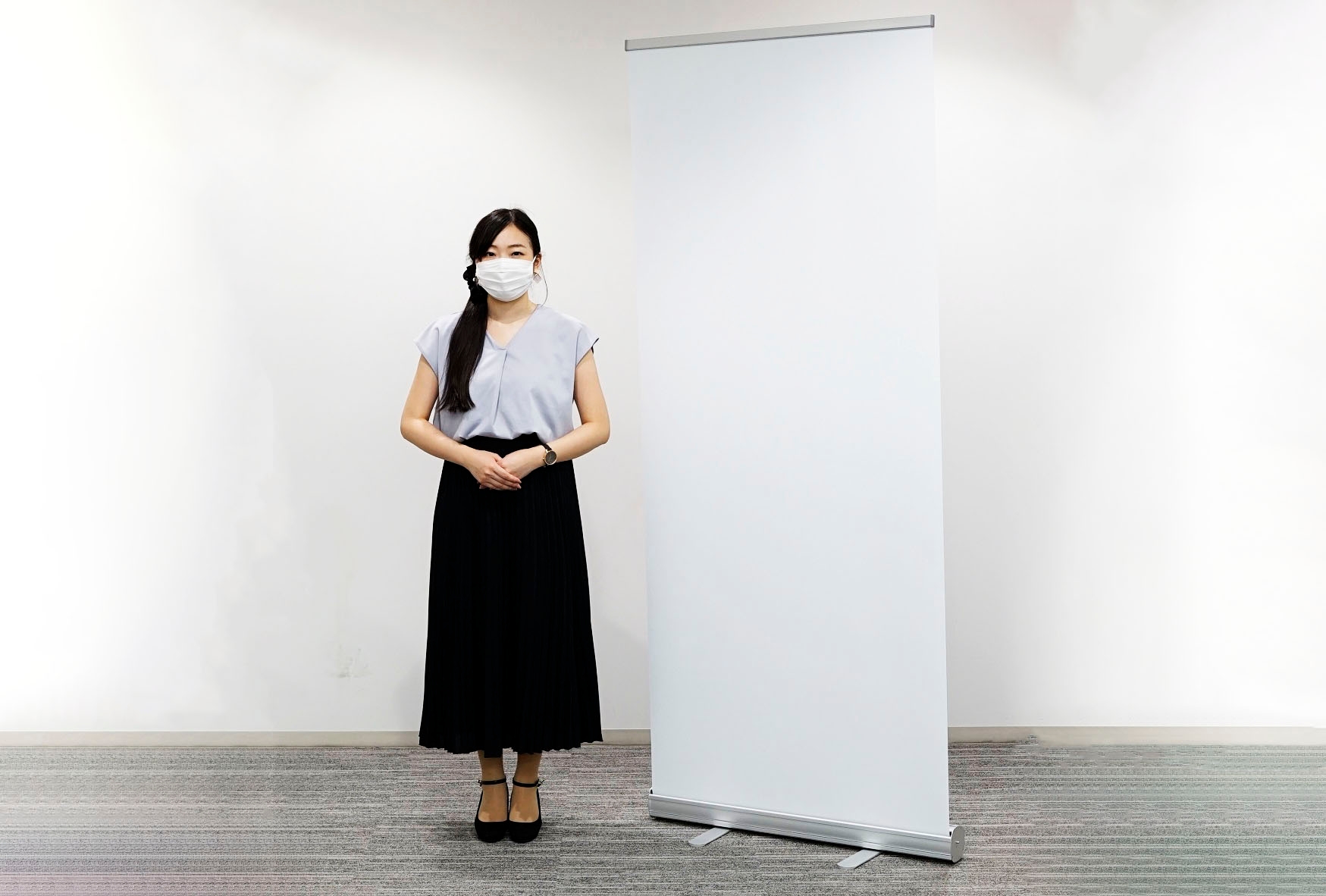 C:大型スタンド式パーテーション