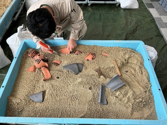 発掘体験準備中!