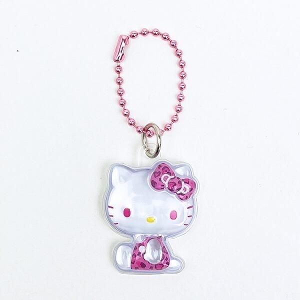 ハローキティのおしゃれなぷっくりったいキーホルダー