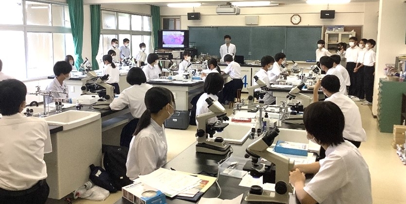 近畿大学附属新宮高等学校・中学校がミニ・オープンスクールを開催 体験授業を通して本校の雰囲気を感じる機会に