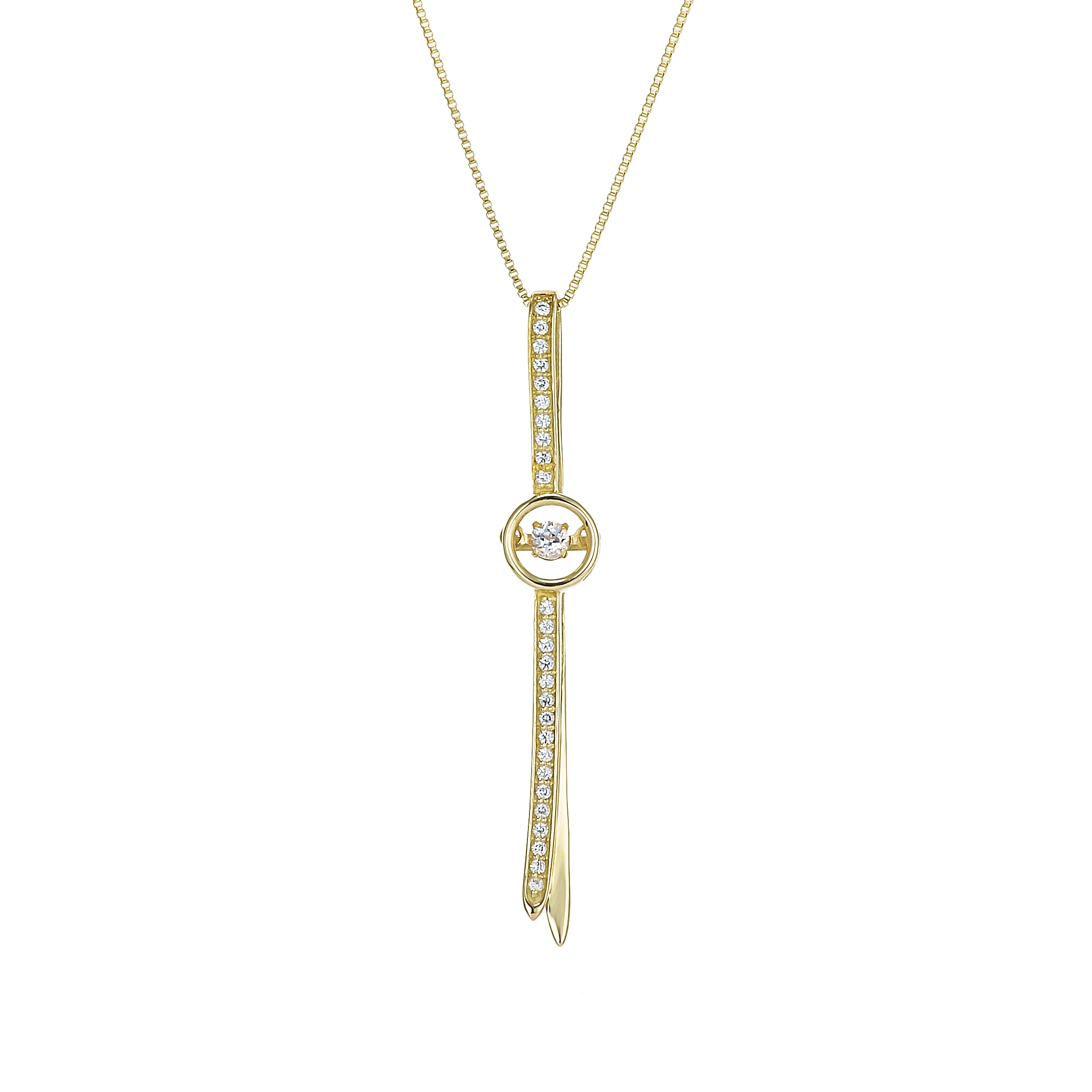 Natural ネックレス(イエローゴールド)