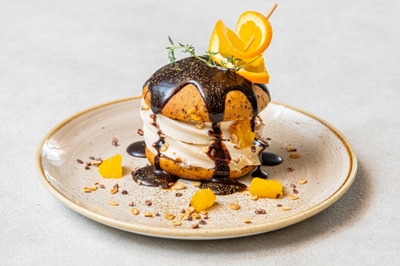 ゼンブブレッド《紅茶＆オレンジ》のデザートサンド