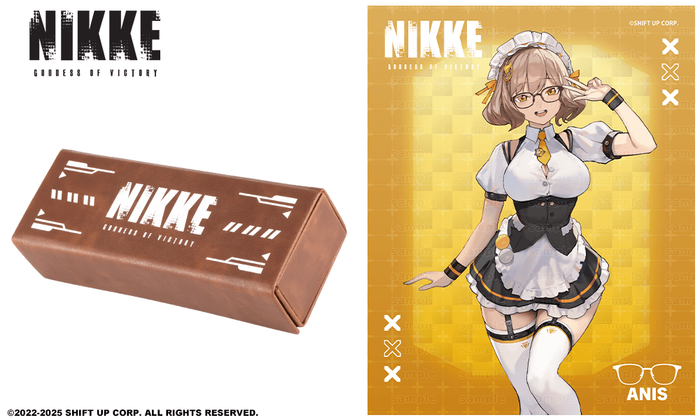 アニス モデル 眼鏡拭き&ケース